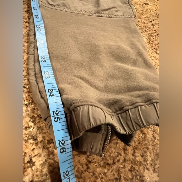 THAKOON Poplin Paneled Joggers - Green Size Large NWOT Pockets & drawstring - Picture 9 of 10